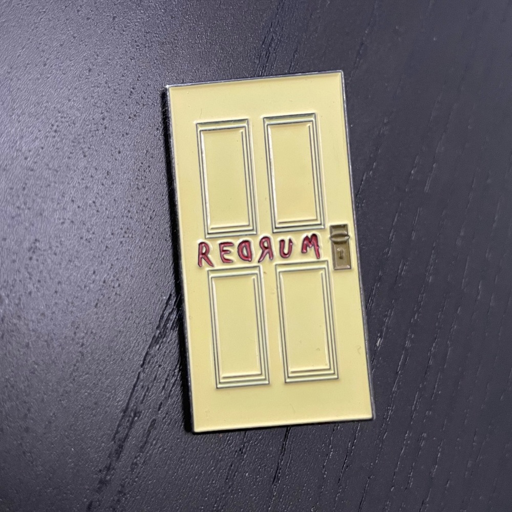The Shinning, REDRUM door pin